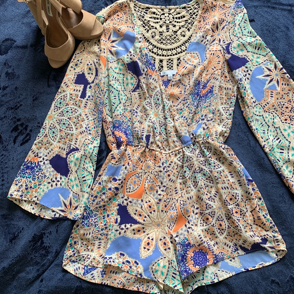 Patterned Romper - nordstrom